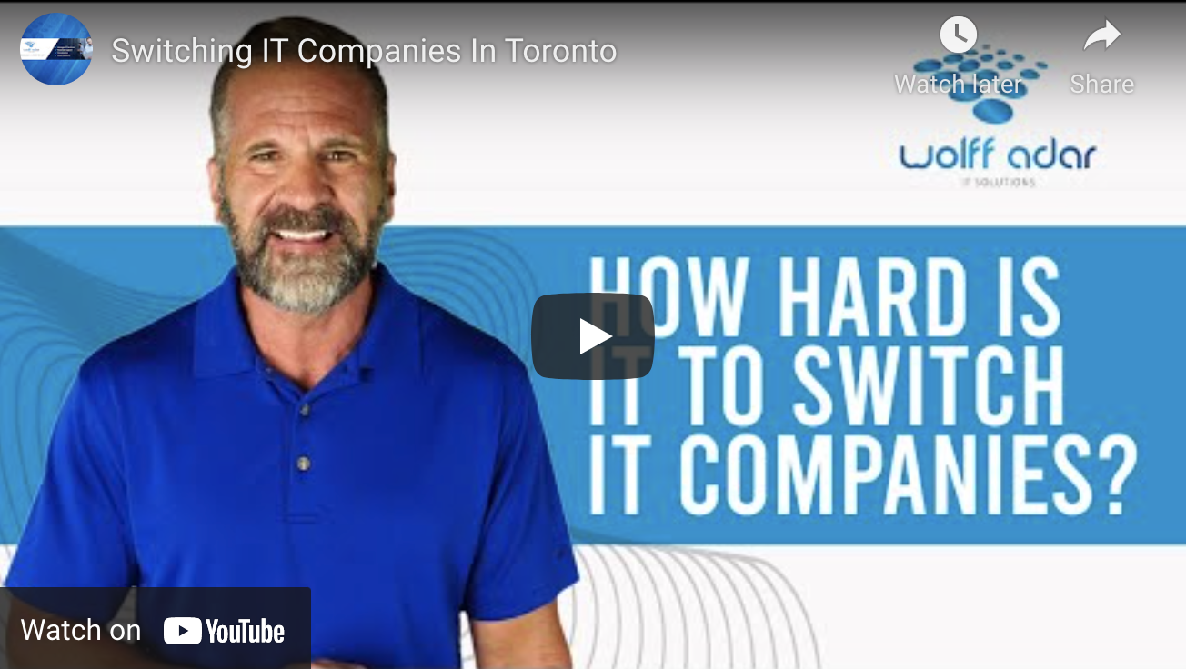 Switching IT Companies In Toronto
